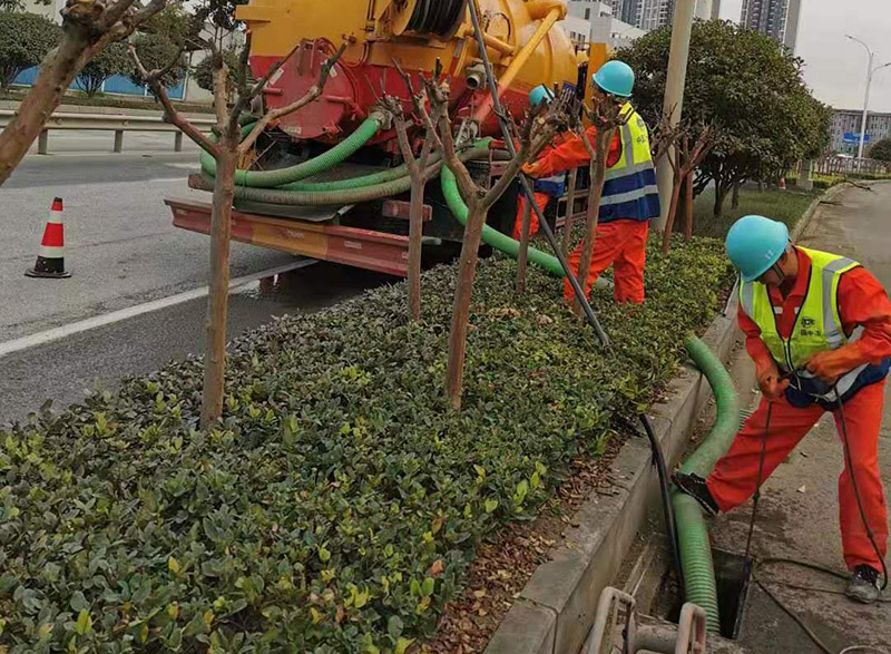 南岔市政管道清淤